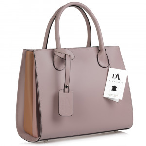 Geanta dama din piele naturala DiAmanti Franca Lilla III